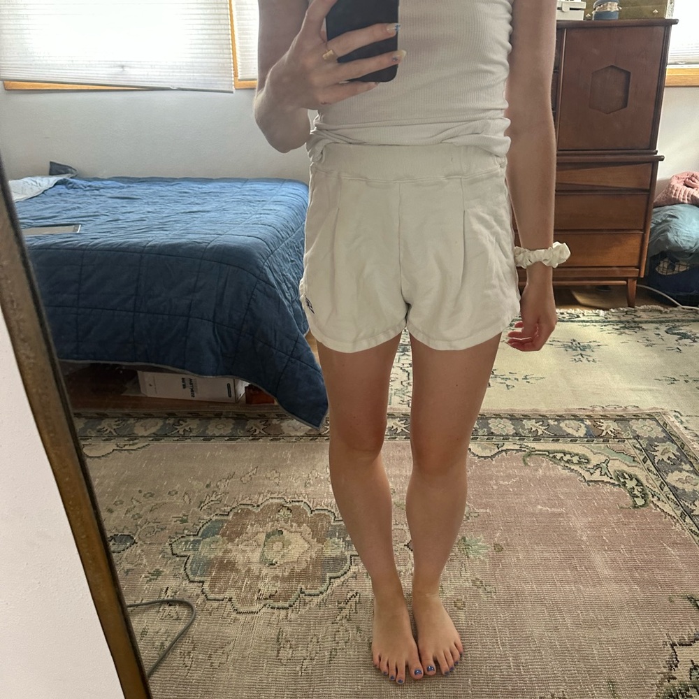 Stylenanda White Sweater Shorts